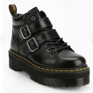 RARE- Dr. Martens Bryony Buckled Flatform Boot
